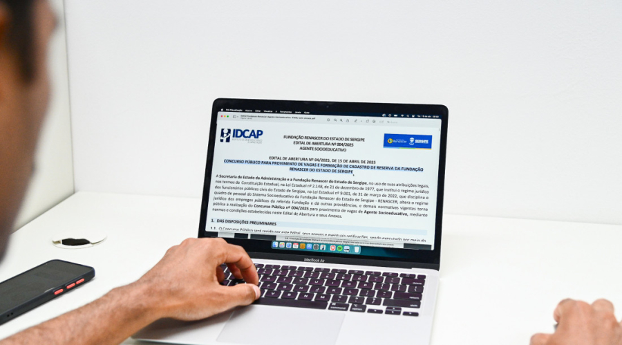 Inscrições para o concurso público da Fundação Renascer estão abertas