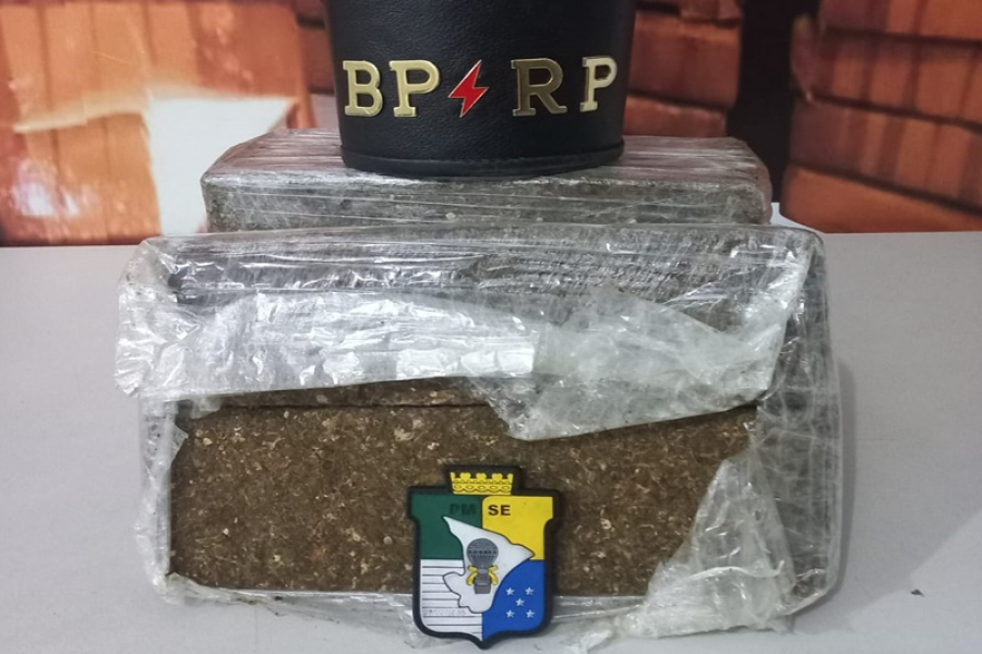 Polícia Militar apreende 7kg de maconha na Zona Norte da capital
