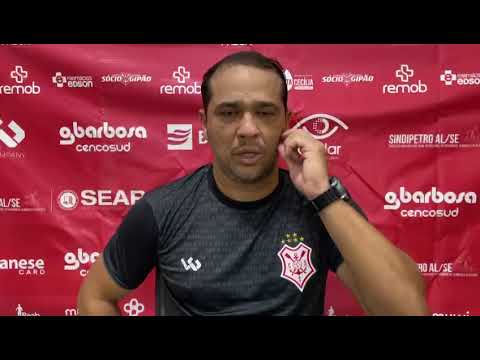 Sergipe perde para o ASA em casa e técnico Dico Woolley lamenta falta de atitude no início do jogo